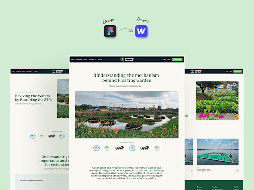 Floating Garden : Designing the future of water conservation