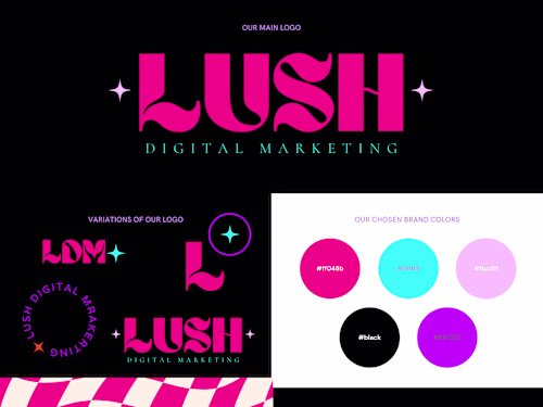 Lush Digital Marketing Branding