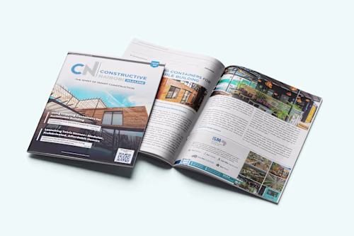 Construction Magazine Design both Digital and Print