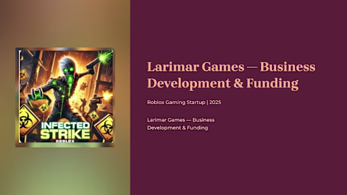 Larimar Games — Business Development & Fundraising