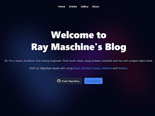 Ray's Blog