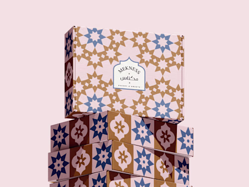 MEKNES Traditional Sweets | Packaging Design