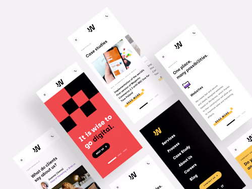 Wise People: Modern Landing Page