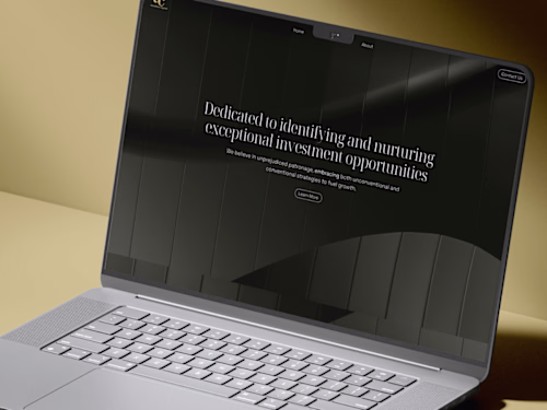 Amalthea Capital Investment Firm | Framer Website Development