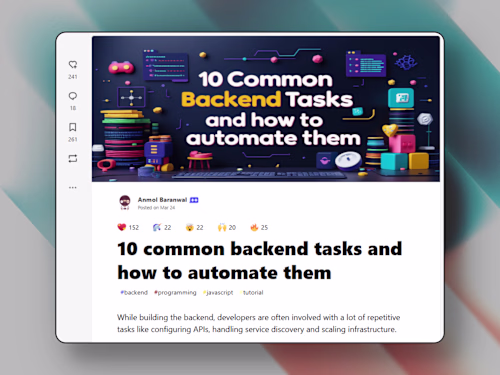 Technical Writing for Encore | 30k+ views