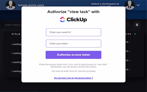 TaskUp for ClickUp  - Chrome Extension