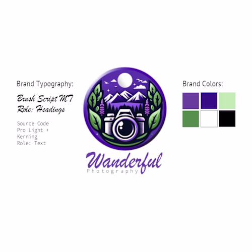 Branding - Logo, Colors, Typography, Name