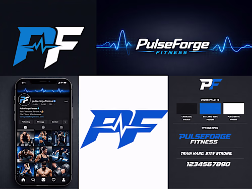 Built a full brand identity