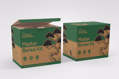 Master Bonsai Kit | Kraft Packaging