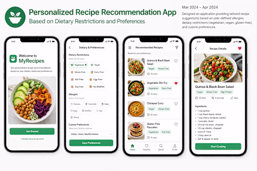 Personalized Recipe Recommendation App Base