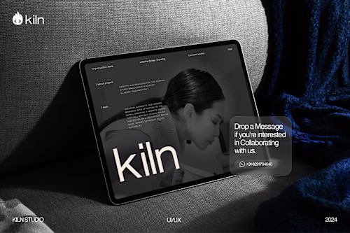 Kiln Studios - Branding, Website UI/UX
