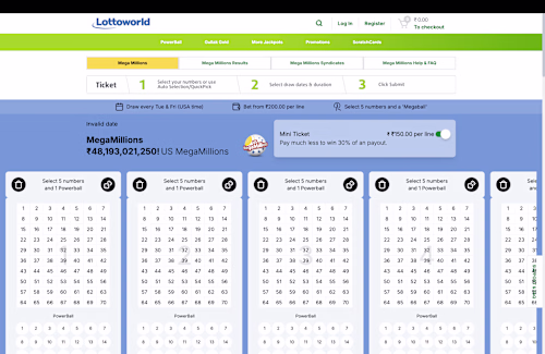 Lottoworld: Online Lottery App With Admin Panel