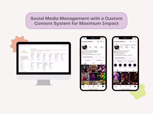 Social Media Management & Custom Content System