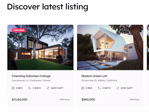 Homez ➡️ UI/UX Design + FrontEnd development + CRM Setup