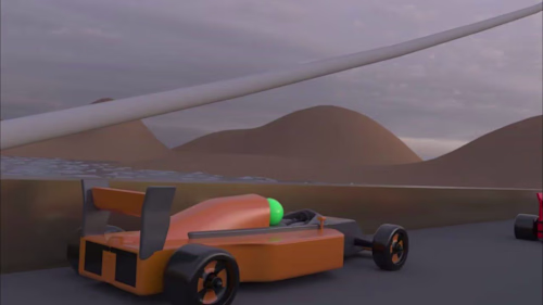 Formula One Bridge Animation