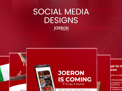 Social Media Designs - Food Logistic Company