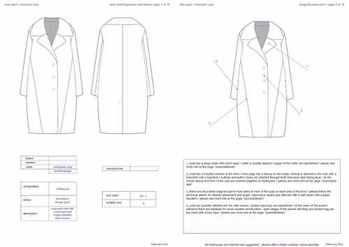 DESIGN DEVELOPMENT – TECH PACK