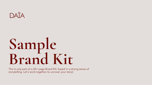 Brand Identity + Kit