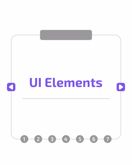 Interactive interface - Rive
