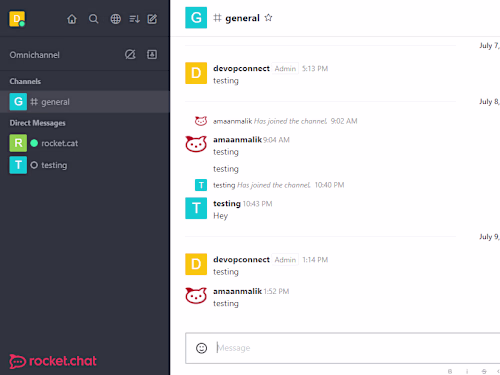 Rocket chat installation and configuration on ubuntu server