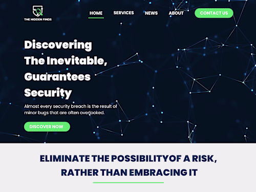 Web page design for Tech company on Behance