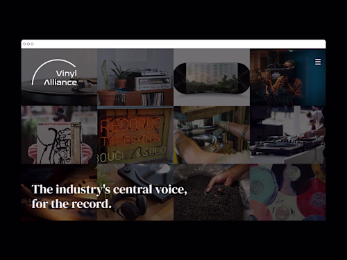 Vinyl Alliance - Wordpress Site