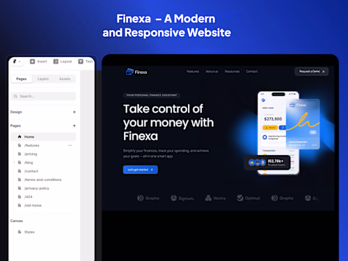 Finexa — A Modern, Responsive