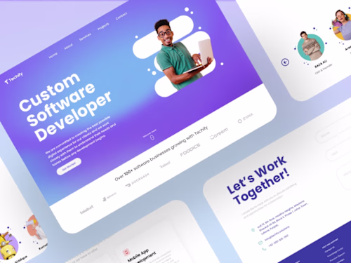 Techify Landing page