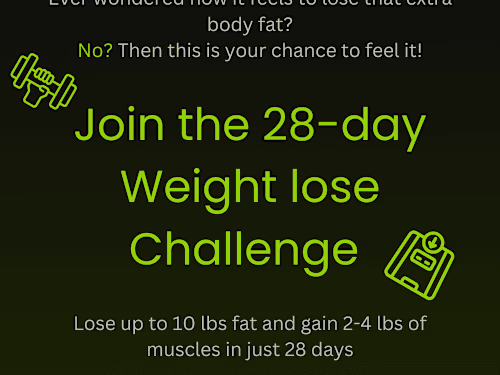 28-day Weight lose Challenge
