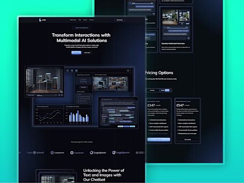 SaaS Landing Page Design and Framer Implementation