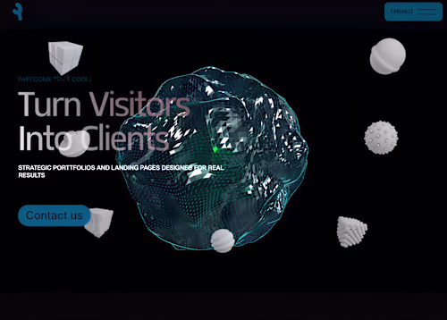 3D Digital Experiences & High-Conversion Landing Pages