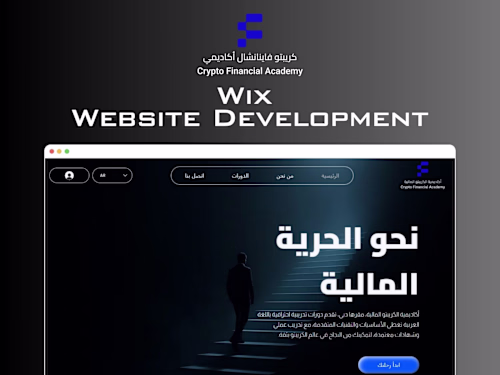 CFAcademy – Crypto & Financial Education Website