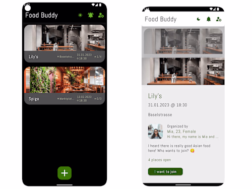 Food Buddy App