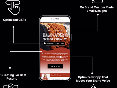 Emails Managed│Sales and Landing Page Creation✨