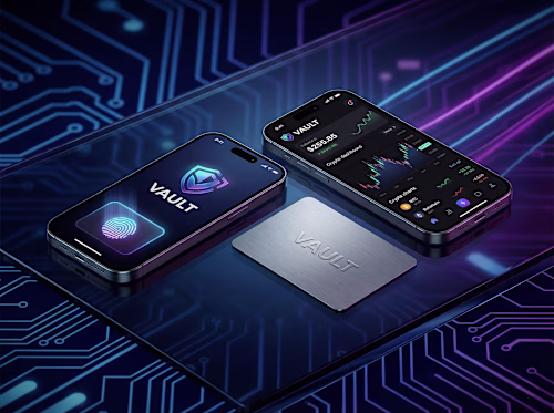 Vault App: Building Trust Through Intuitive Fintech UI/UX Design