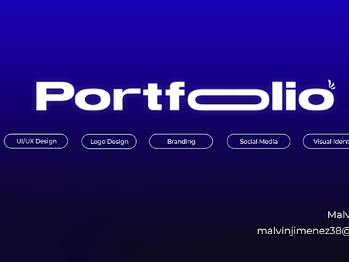 Portfolio | UI/UX & Graphic Design | Malvin Jimenez