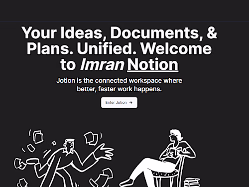 Project management website