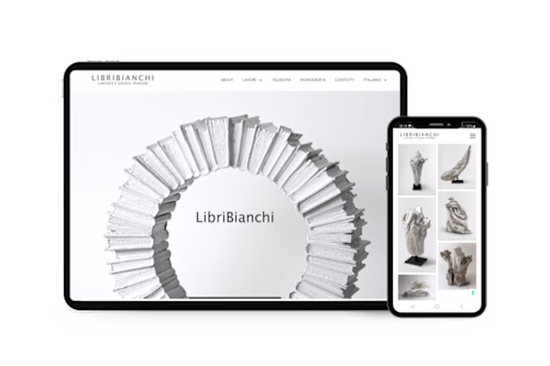 LibriBianchi – Artistic Website