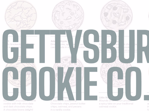 Gettysburg Cookie Company Branding