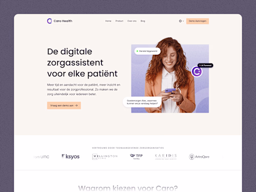 Caro Health: Framer Website