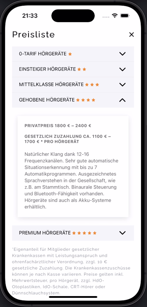 Cross-Platform Mobile App for Enhanced Hearing Aid Experience