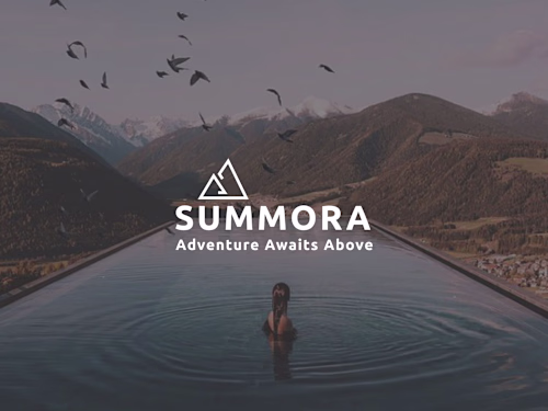Luxury hotel SUMMORA logo and brand guidelines :: Behance