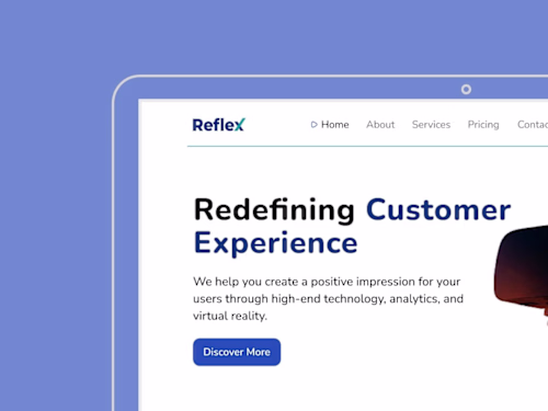 Reflex- B2B Webpage