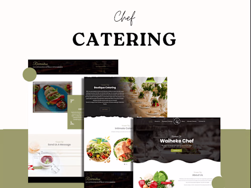 A Catering Website (Waiheke Chef)
