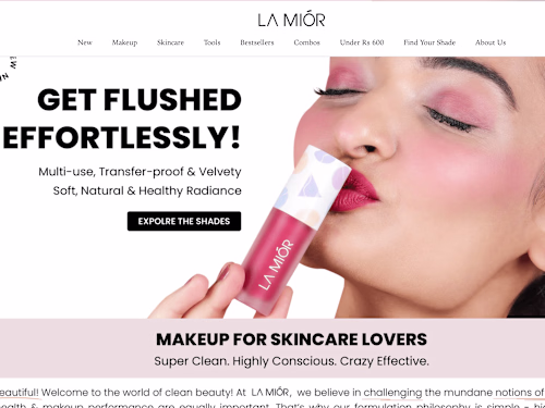 E-commerce Store Revamp | Skincare Shopify Store | Lamior