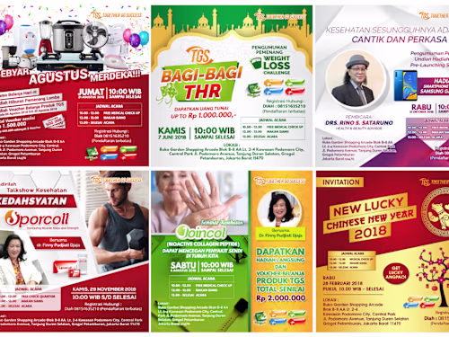 Marketing Materials Design for Corporate Event
