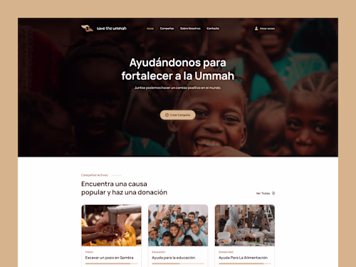 Save The Ummah - Web Design & Development