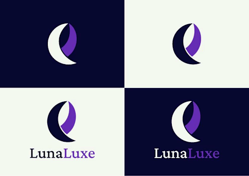 LunaLuxe | Logo / Visual Identity design