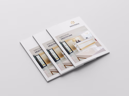 Executive Healthcare Brochure Redesign