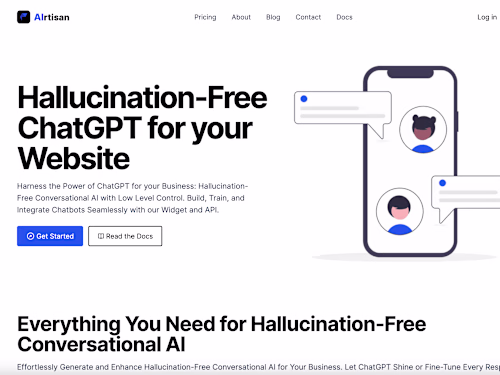 AIrtisan - Hallucination-free LLM-based chatbots